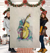 Soft and cozy Meadow Serenade Sherpa blanket for comfortable bedding.